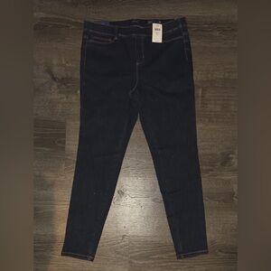 Classic Dark Blue Denim Jeans